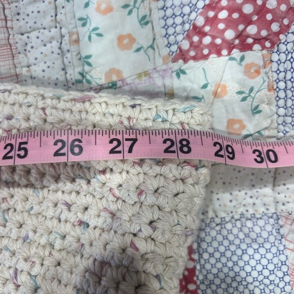 Handmade Knit Oversized Tote Bag Sturdy and Well Made! Market Shopping Bag - Picture 9 of 12